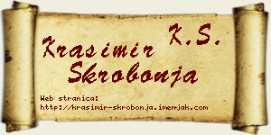 Krasimir Skrobonja vizit kartica